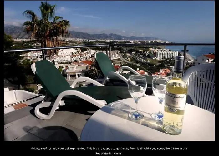 فيلة Modern + Infinity Pool. Views In Nerja! نيرخا